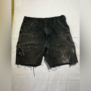 DISTRESSED Carhartt Cutoff Shorts